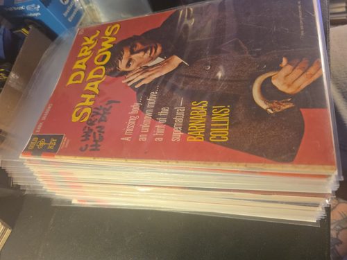 Gold Key Dark Shadows comic book featuring Barnabas Collins, submitted for assessment
